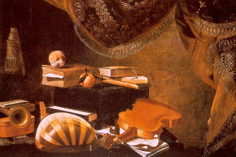 Still Life with Musical Instruments_a